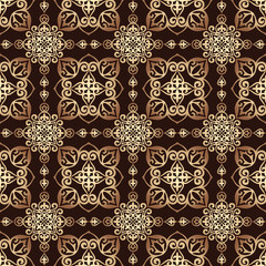 abstract seamless patchwork pattern