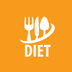 vector logo for diet