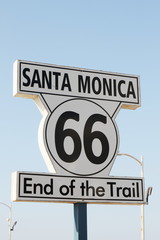 End of Route 66 - Santa Monica - California - USA