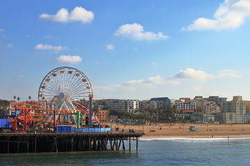 Santa Monica Pier Fun Park - USA