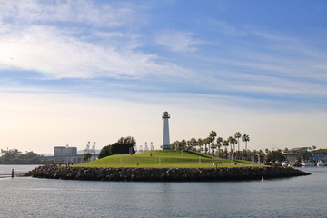 Fototapeta na wymiar Long Beach Lighthouse - USA