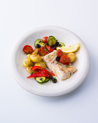 Fillet of codfish