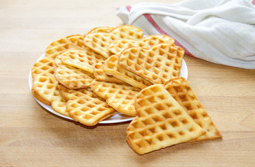 Sweet and Delicious Belgian Waffles