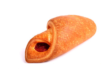 Jam filled sweet bun