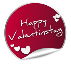 Happy Valentinstag 14 Februar sticker