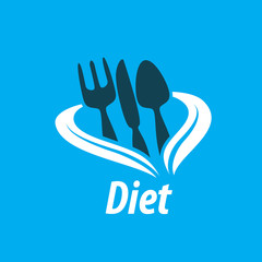 vector logo for diet