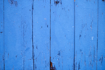 Old Painted Wooden Wall