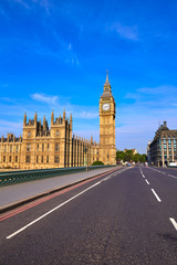Obraz na płótnie Canvas Big Ben Clock Tower in London England