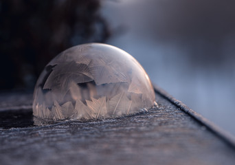 Frozen bubble