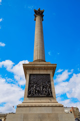 Fototapeta na wymiar London Trafalgar Square in UK