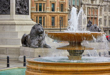 London Trafalgar Square in UK