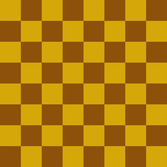 Mustard browna and yellow Blue Chess board 8 by 8 grid, High resolution background and 3D repeatable texture