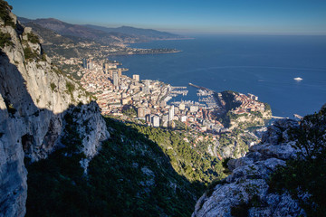 Fototapeta na wymiar sea, travel, sky, Monaco, France 