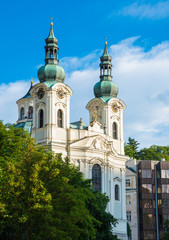 Maria Magdalena church in Karlovy Vary, Czech Republic