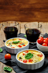 Spinach tomato Frittata