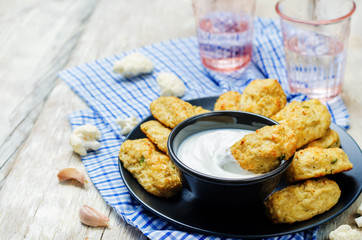 Baked cauliflower Tots