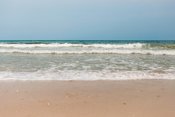 Sea sand beach