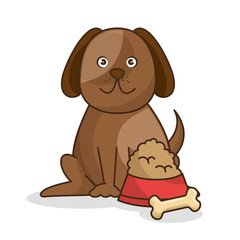 dog pet shop icon vector illustration design