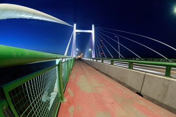 Przemyśl,most nocą. © Pawel Gruntowicz