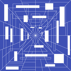 abstract lines background  Vector illustration.