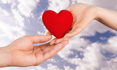 Fototapeta premium Heart shape.