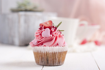 valentines day cupcake