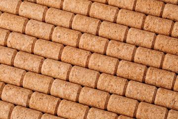brown wine corks background