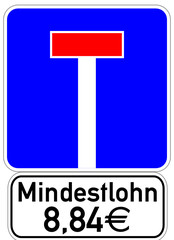 Mindestlohn  8,84 €  170202-08
