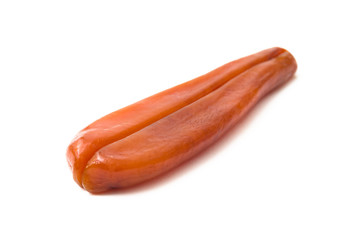 Bottarga, dried roe of the mullet, traditional food of Sardinia 