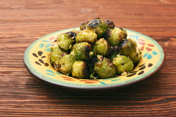 Homemade Roasted Brussel Sprouts
