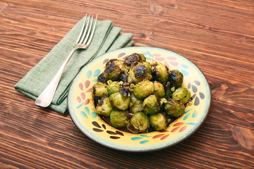 Homemade Roasted Brussel Sprouts