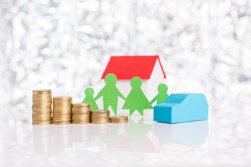 Declining costs of maintaining family and home
