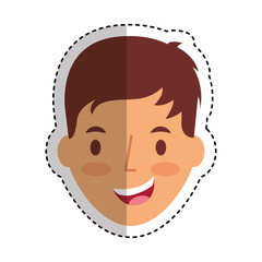 ribbon frame isolated icon vector illustration design