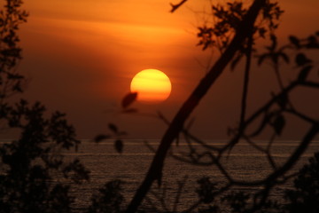 Obraz premium Sunset - Avellanas - Costa Rica