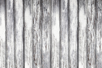 Wooden wall white paint texture.