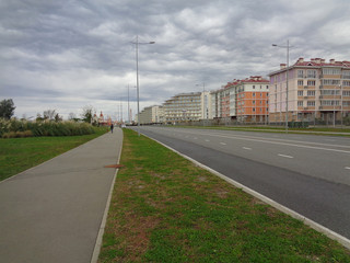Clouds over the city