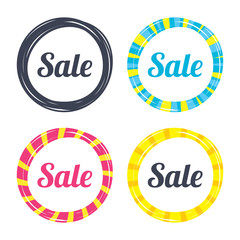 Sale sign icon. Special offer symbol.