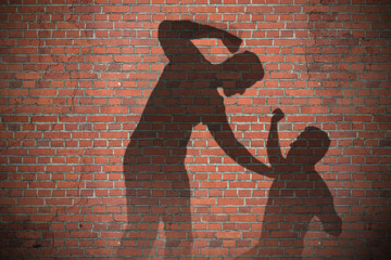 Shadow Of Two Men Fighting