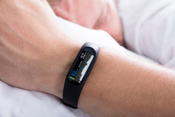 Fitness Activity Tracker With Heartbeat Rate