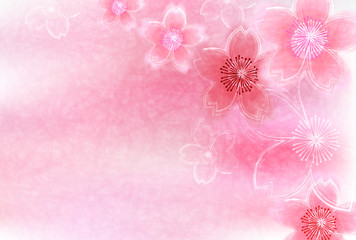 桜　春　花　背景