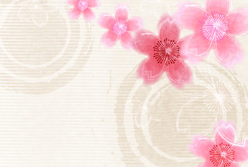 桜　春　花　背景