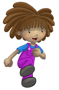run girl