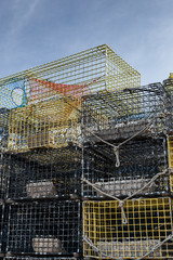 Lobster Pots Stacked