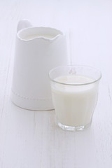 Delicious vintage milk