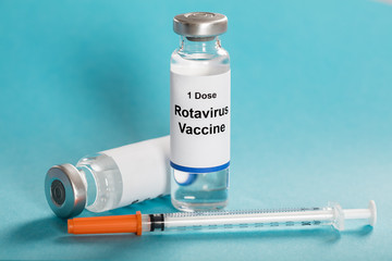 Rotavirus Vaccine Vials With Syringe