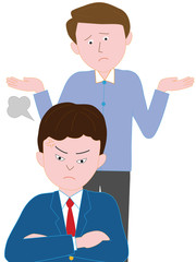 男子高校生の息子に困惑する父親