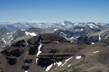 Sierra Nevada Mountain Landscape