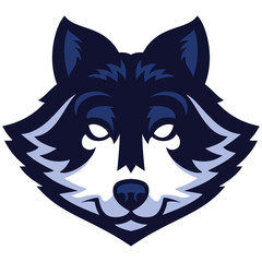 wolf head mascot