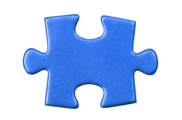 Obraz premium puzzle pieces on white background