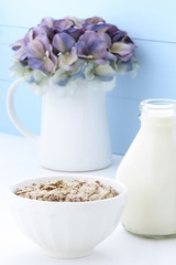 vintage cereal breakfast